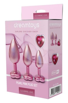 Przejdź do produktu GLEAMING LOVE MATTE PINK PLUG SET