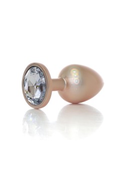 Przejdź do produktu Plug Jewellery Pearl Gold PLUG  Clear L