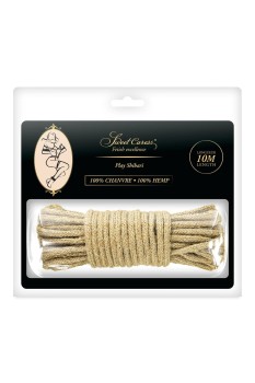 Przejdź do produktu SM BONDAGE HEMP ROPE 10M (Size: M)