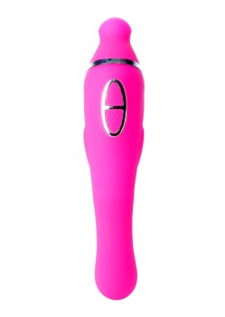 Przejdź do produktu Vibrator HELEN Pink   12 vibration functions / 8 stimulation functions USB