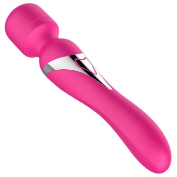 Przejdź do produktu Stymulator   B   Series   Silicone Dual Massager Pulsator USB 7+7 Function (Pink)