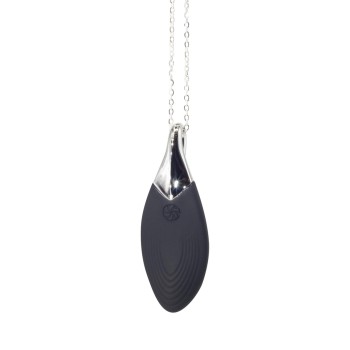 Przejdź do produktu Vibrating necklace Liberty Leaf Black