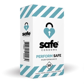Przejdź do produktu SAFE   Condoms Perform Safe Performance (10 pcs)