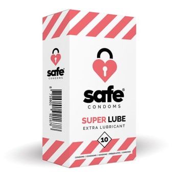 Przejdź do produktu SAFE   Condoms Super Lube Extra Lubricant (10 pcs)