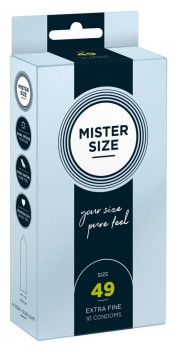 Przejdź do produktu Mister Size 49mm pack of 10