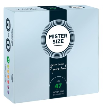 Przejdź do produktu Mister Size 47mm pack of 36