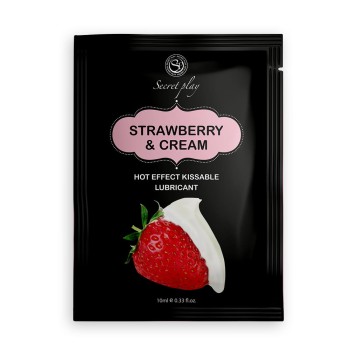 Przejdź do produktu STRAWBERRY &amp; CREAM HOT EFFECT LUBE 10 ML