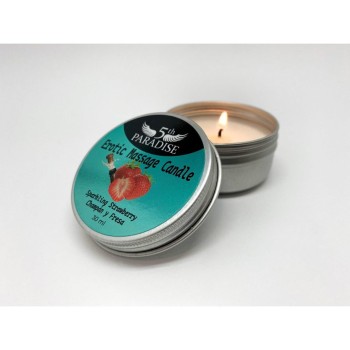Przejdź do produktu Erotic Massage Candle Sparkling Strawberry 30ml