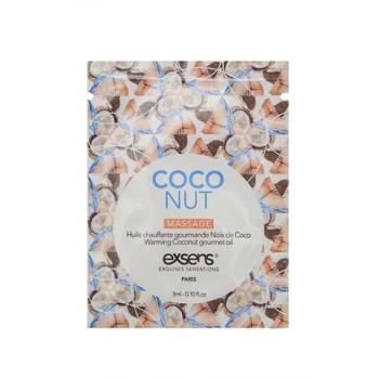 Przejdź do produktu COCONUT SACHET Warming gourmet massage  oil (3 ml x 10 szt.)