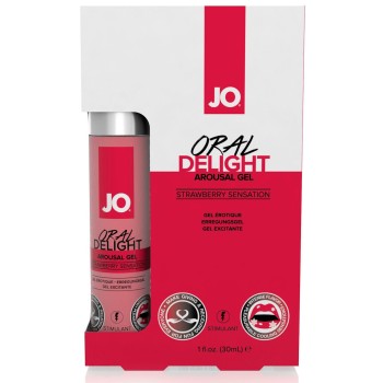 Przejdź do produktu System JO   Oral Delight Arousal Gel Strawberry Sensation 30 ml