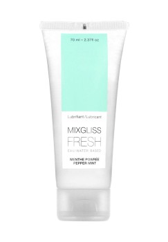 Przejdź do produktu WATER BASED MIXGLISS   FRESH PEPPER MINT 70 ML