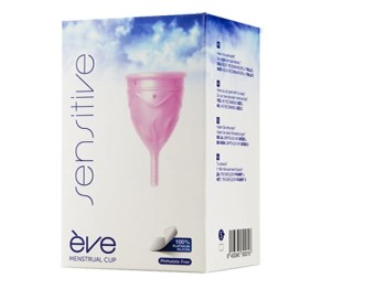 Przejdź do produktu Tampony Kapturek Menstruacyjny Eve Cup Sensitive S