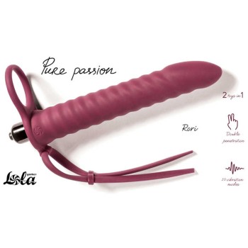 Przejdź do produktu Strap on Pure Passion Rori Wine Red