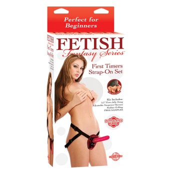 Przejdź do produktu First Timers Strap On Set Red