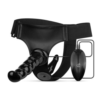 Przejdź do produktu Fetish Collection   Vibrating Strap On Set   Black