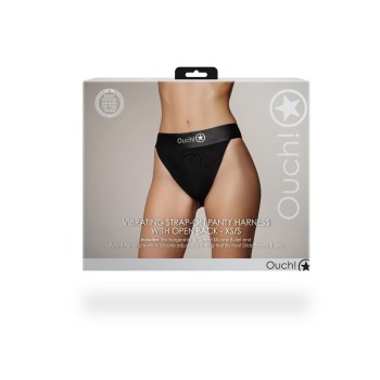 Przejdź do produktu Vibrating Strap on Panty Harness with Open Back   XS/S