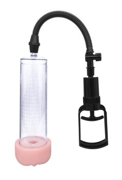 Przejdź do produktu Power Escorts -Power Pump Juicy - Penis Pump - With Improved Exchangeable Pussy - Black/Transparant