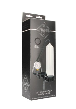 Przejdź do produktu Elite Beginner Pump With PSI Gauge   Transparent