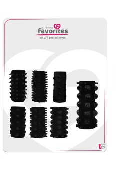 Przejdź do produktu ALL TIME FAVORITES PENIS SLEEVES SET