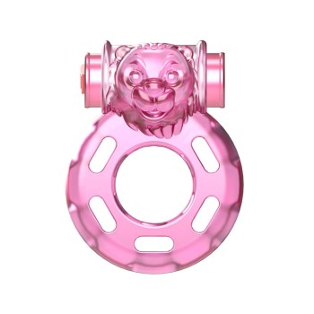 Przejdź do produktu BAILE   Vibrating Cock Ring Bear Pink