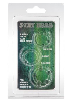 Przejdź do produktu Stay Hard   Three Rings Transparent