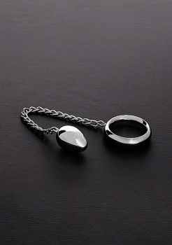 Przejdź do produktu Donut C Ring Anal Egg (45/45mm) with chain