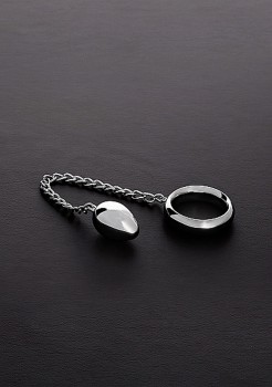 Przejdź do produktu Donut C Ring Anal Egg (40/40mm) with chain