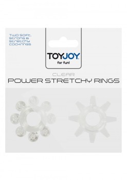 Przejdź do produktu Power Stretchy Rings 2pcs Transparent