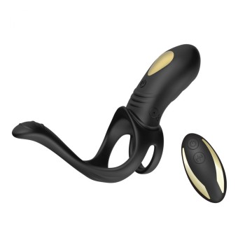 Przejdź do produktu Ring Black 9 vibration function (With Remote)
