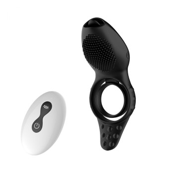 Przejdź do produktu Remote powerful Tognue simulate cock ring