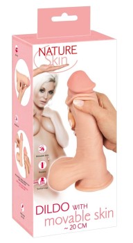 Przejdź do produktu NS Dildo with movable skin 20