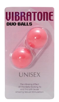 Przejdź do produktu VIBRATONE DUO BALLS PINK BLISTERCARD