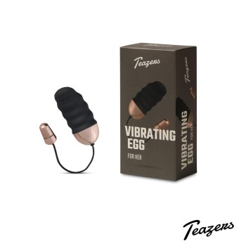 Przejdź do produktu Teazers Ribbed Vibrating Egg With Remote Control