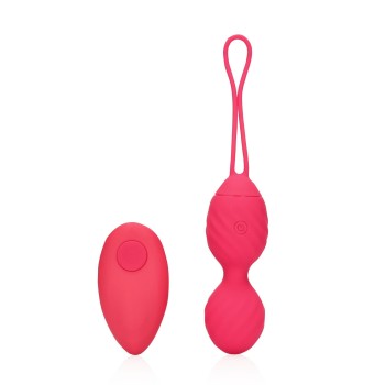 Przejdź do produktu Vibrating Egg with Remote Control   Strawberry Red