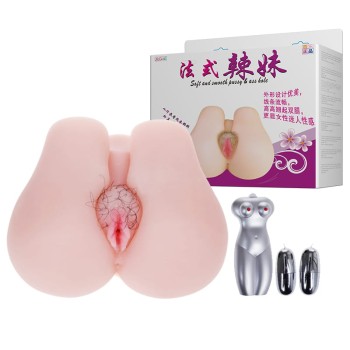 Przejdź do produktu BAILE   Pussy &amp; ass Hole, Vibration Double holes Sex talk