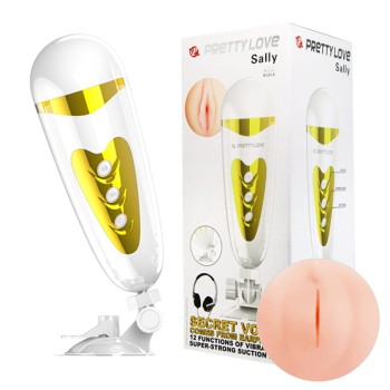 Przejdź do produktu PRETTY LOVE  SALLY, 12 vibration functions Sex talk Suction base