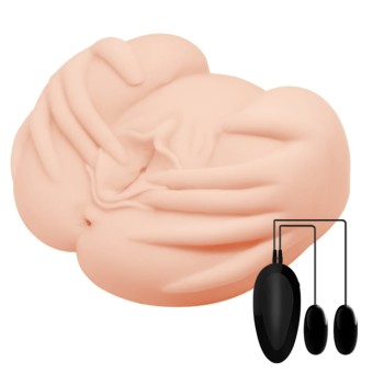 Przejdź do produktu CRAZY BULL   Realistic Vagina and Anal   Vibrating
