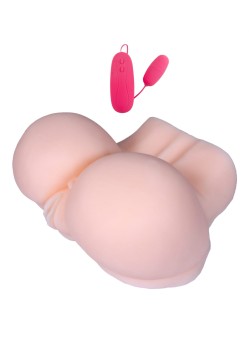 Przejdź do produktu Masturbator Vibrating Life Sized Pussy &amp; Ass XXL
