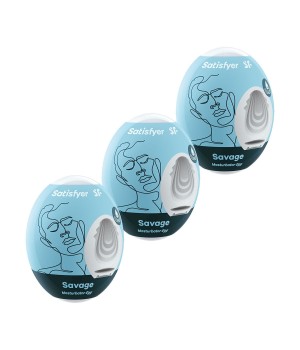 Przejdź do produktu Masturbator Eggs (set of 3 Savage)