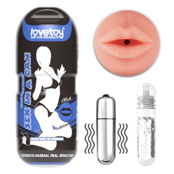 Przejdź do produktu Sex In A Can Mouth Lotus Tunnel   Vibrating