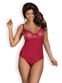 Przejdź do produktu Bielizna Rosalyne body czerwone  S/M