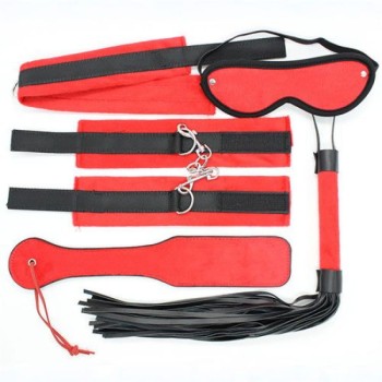Przejdź do produktu Pejcz Bondage Kit Red
