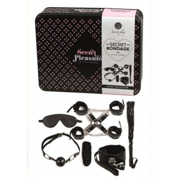 Przejdź do produktu Secret Bondage   Set 8 pcs Black