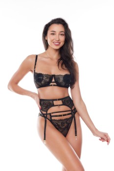 Przejdź do produktu DAISY BLACK 3pcs set XXL/XXXL