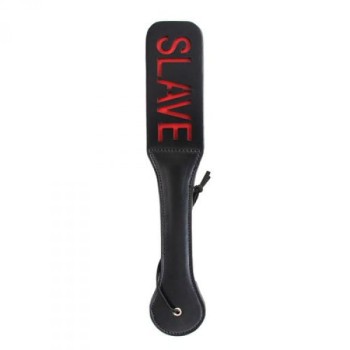 Przejdź do produktu Pejcz Paletta Doppia Double Spank Paddle Slave Black