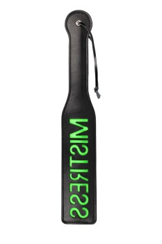 Przejdź do produktu Mistress Paddle   Glow in the Dark   Black/Neon Green