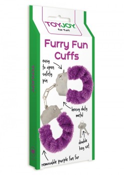 Przejdź do produktu Furry Fun Cuffs Purple