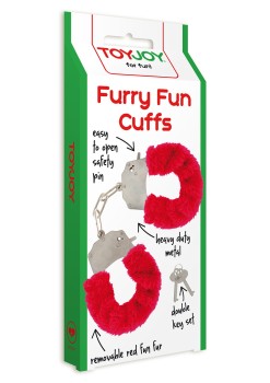 Przejdź do produktu Furry Fun Cuffs Red