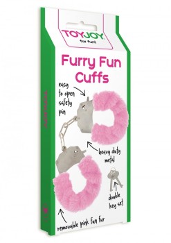 Przejdź do produktu Furry Fun Cuffs Pink
