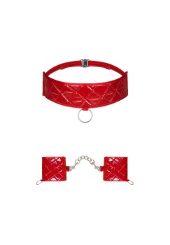 Przejdź do produktu Bielizna Hunteria kajdanki i choker  O/S